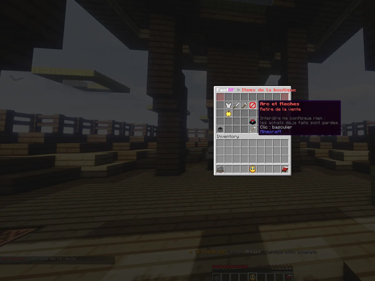 FastPvp — la boutique entre deux manches